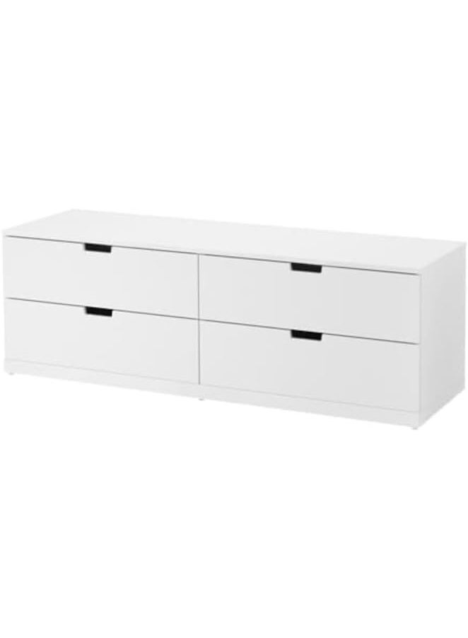 وحدة تخزين من الماظ، 1.60 م ، لون أبيض - Image 3